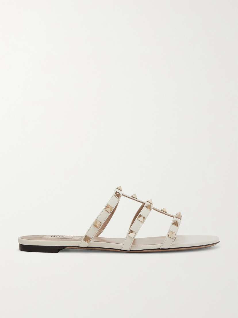 Valentino Garavani The Rockstud Leather Sandals