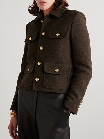 Nili Lotan Paola cotton-blend tweed jacket