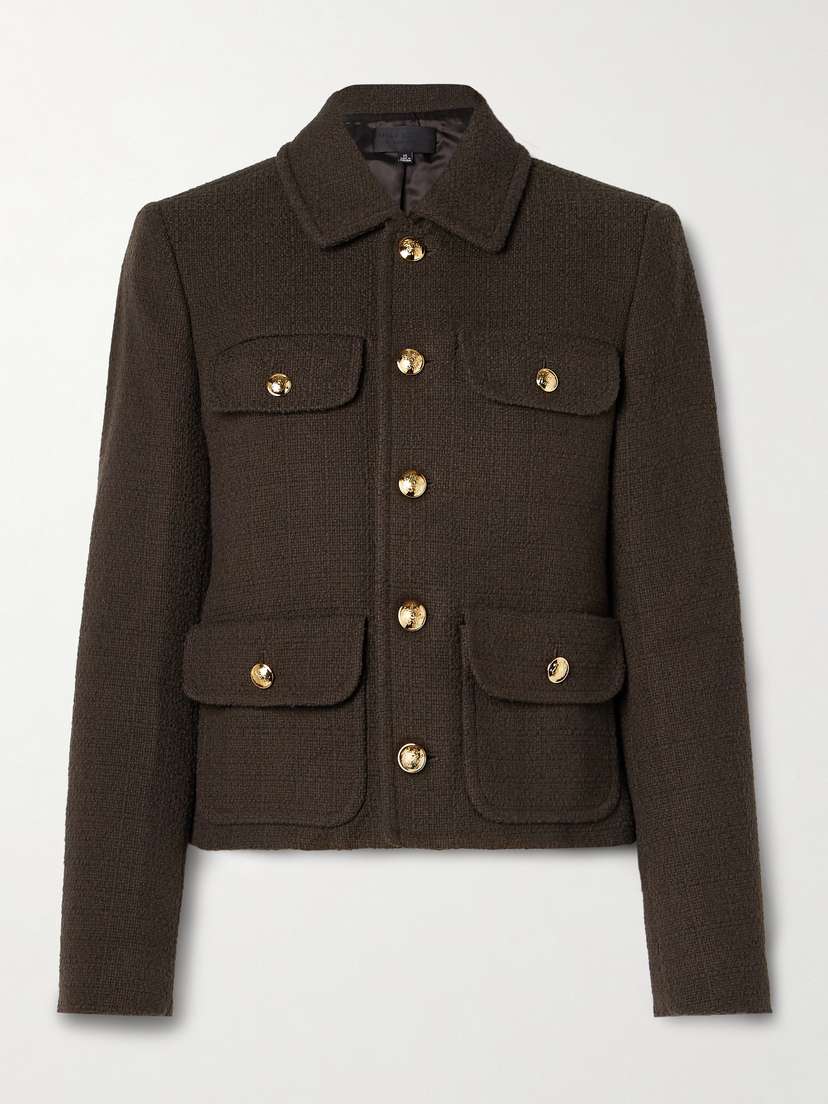Nili Lotan Paola Cotton-blend Tweed Jacket