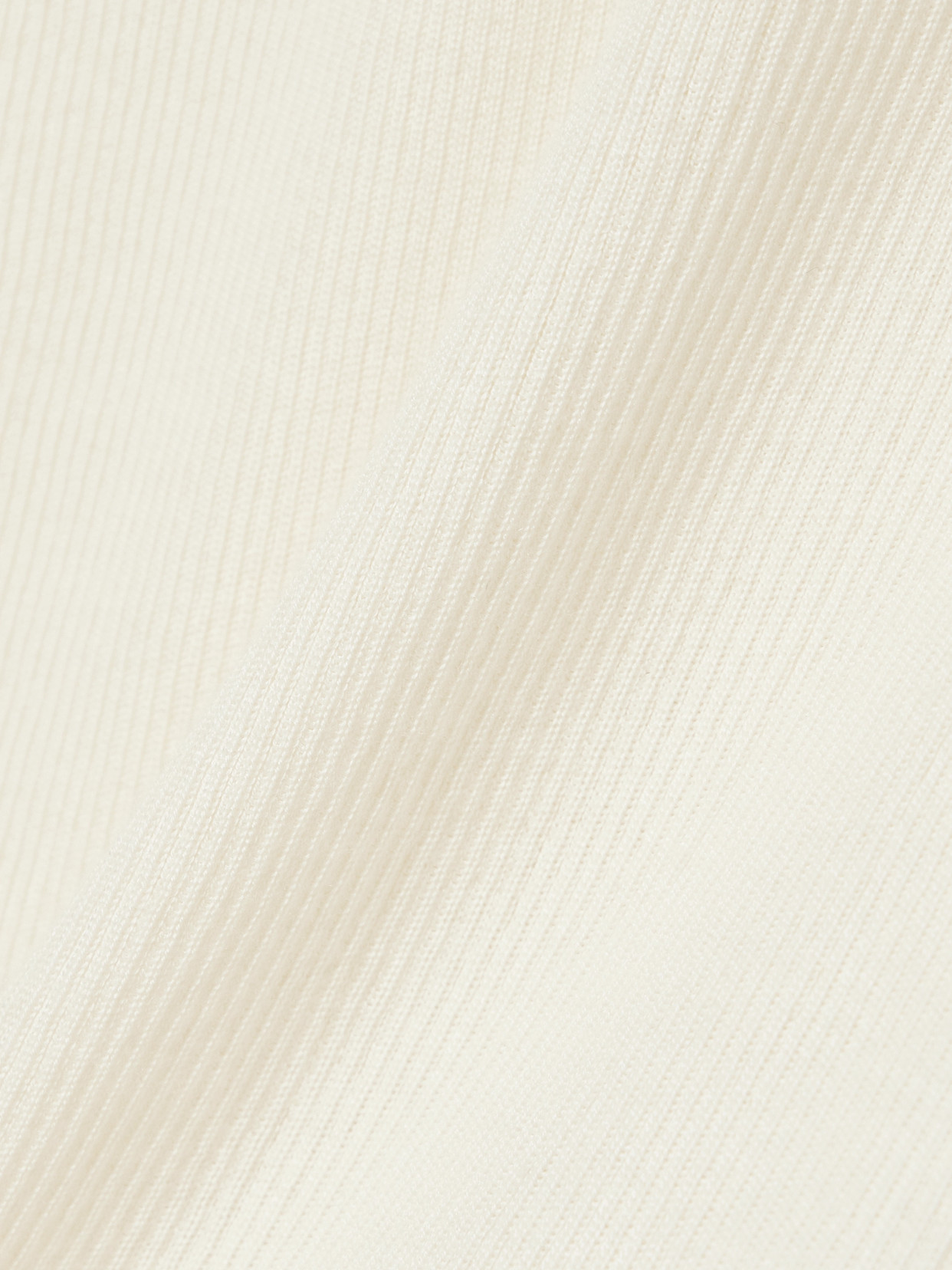 Sasuphi Lupetto Ribbed Cashmere And Silk-blend Sweater In Ivory
