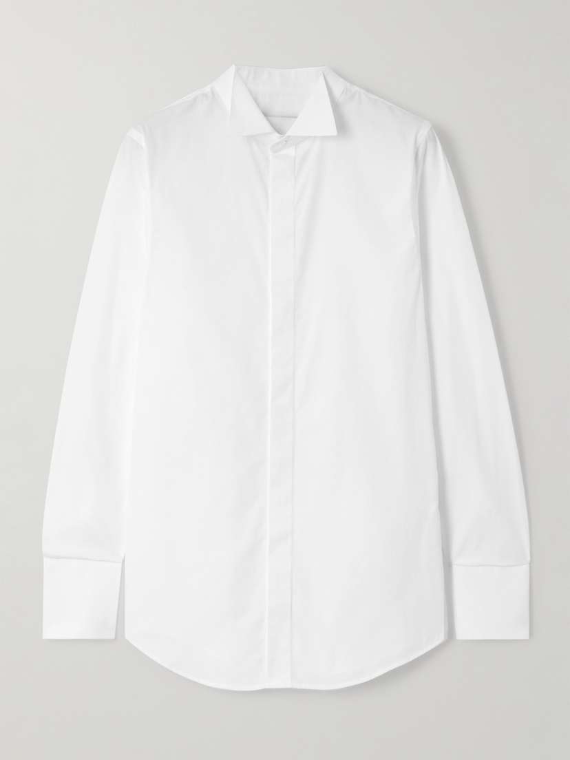 SASUPHI Smoking Cotton-poplin Shirt