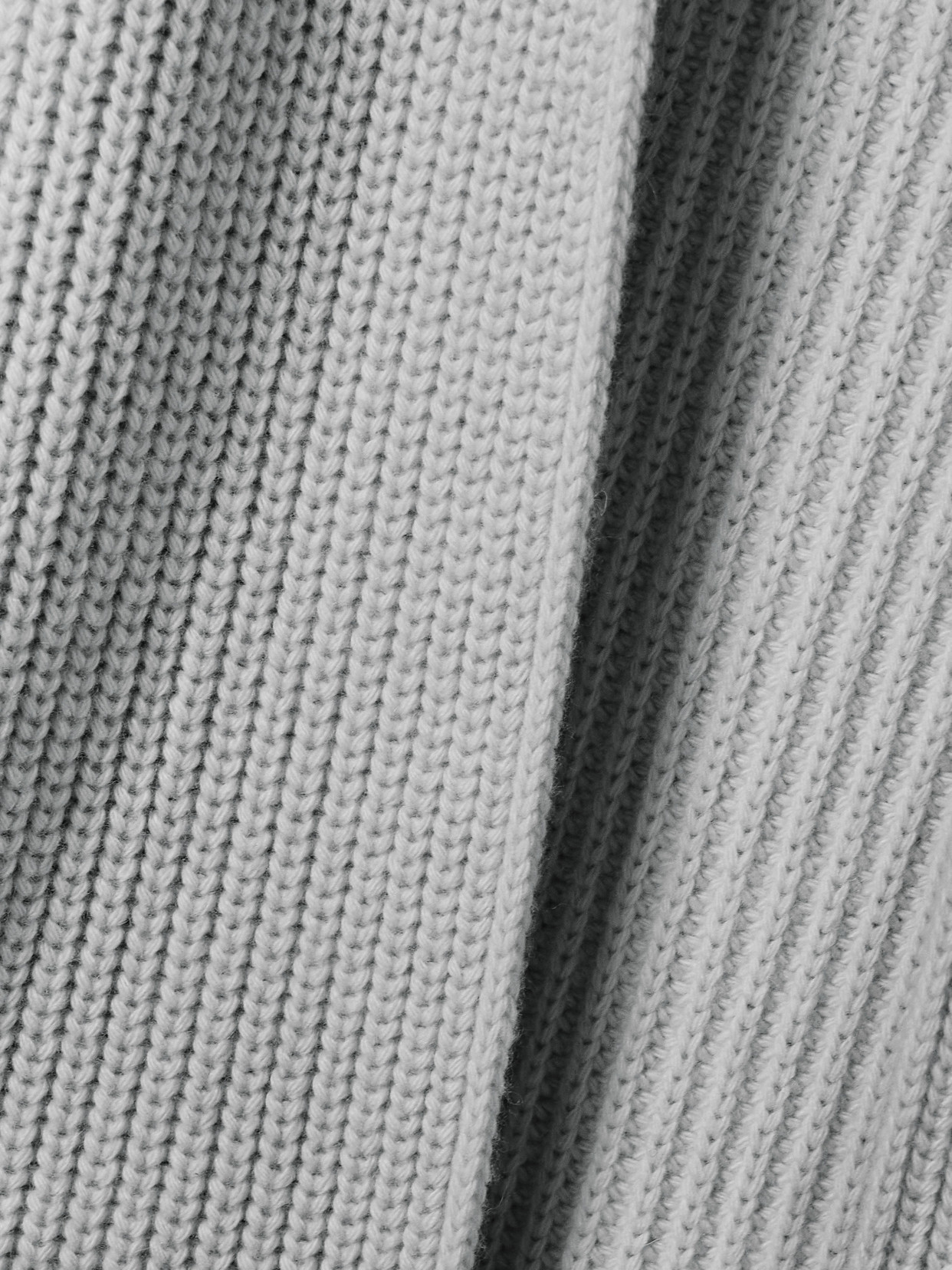 Sa Su Phi E.r. Belted Ribbed Merino Wool And Cashmere-blend Cardigan In Gray