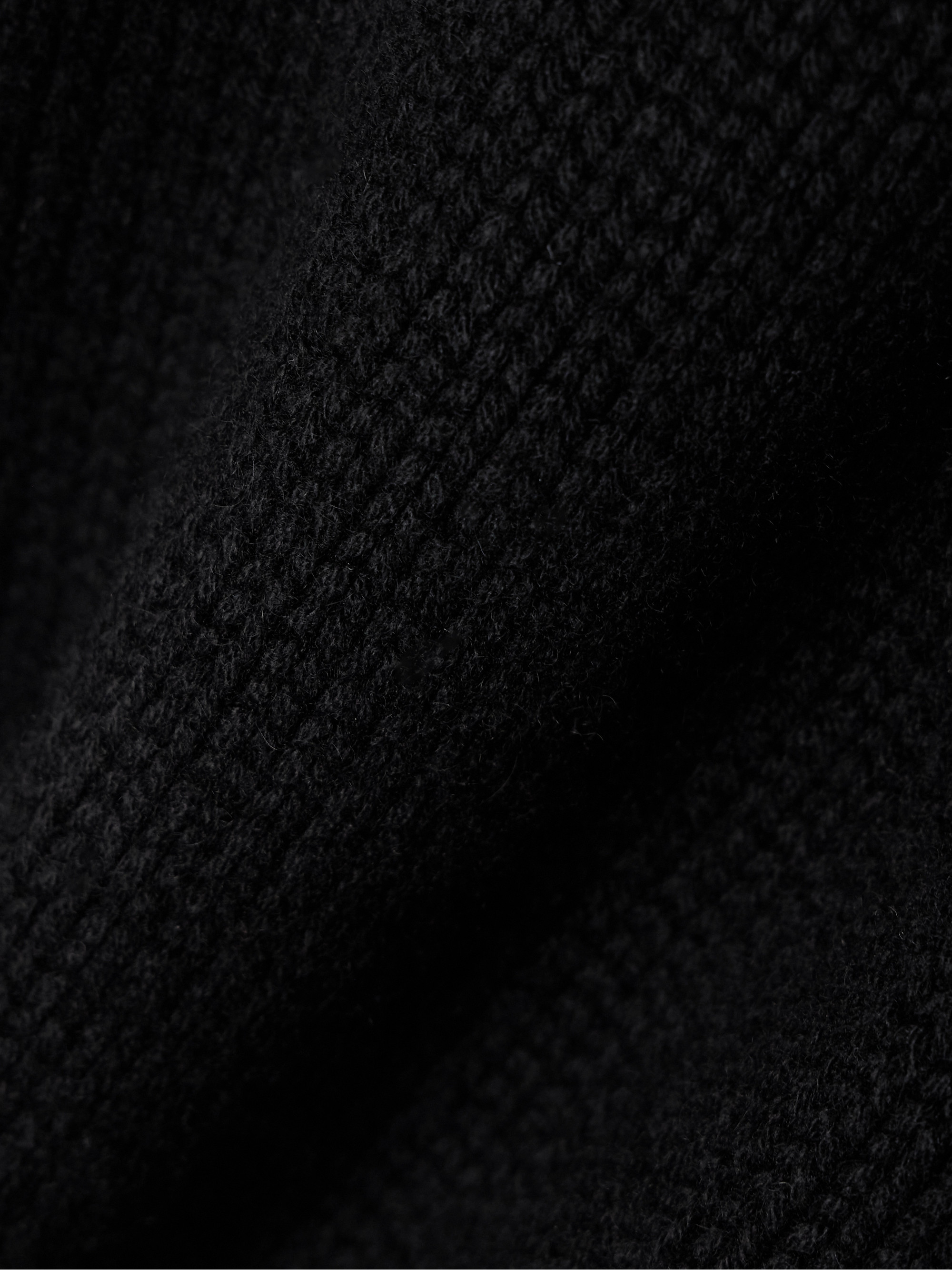 Sasuphi Oversized cutout ribbed cashmere turtleneck sweater