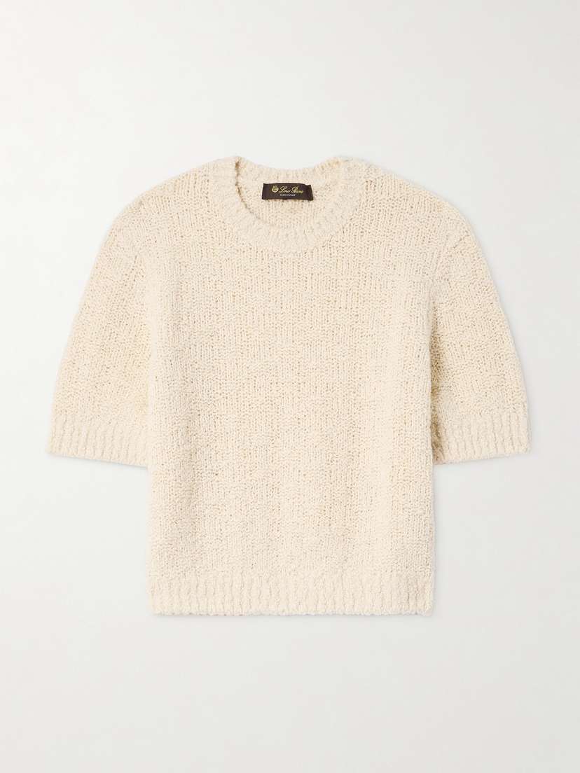 Loro Piana Follecchio Cashmere And Silk-blend Sweater