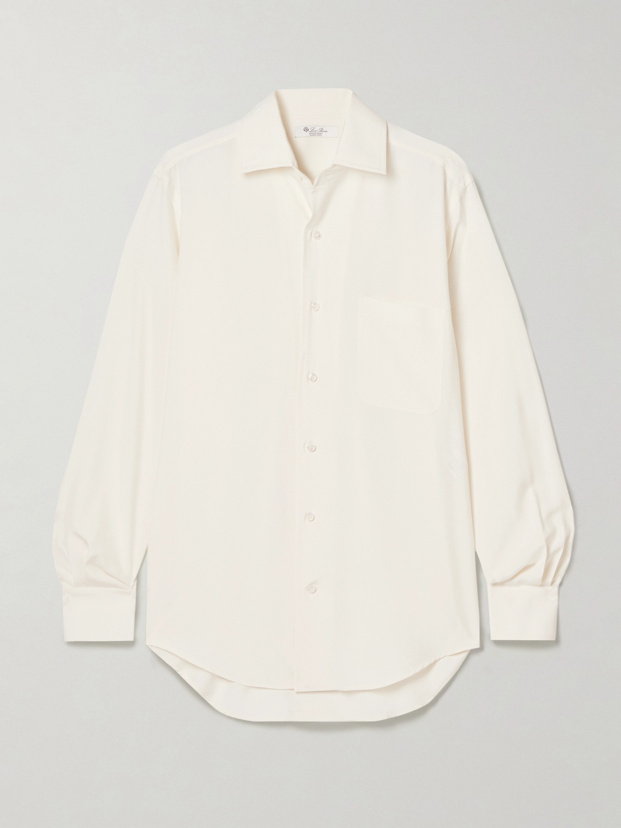 Loro Piana - Andre Silk Shirt - Off-white