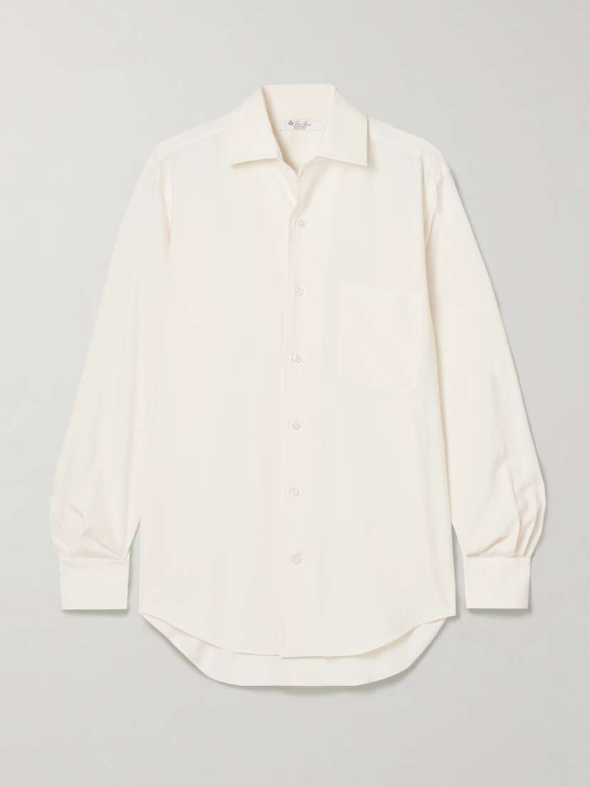 Loro Piana Andre Silk Shirt