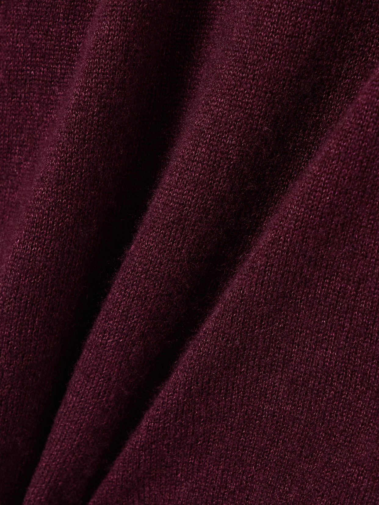 Loro Piana Camino Cashmere And Silk-blend Sweater In Burgundy