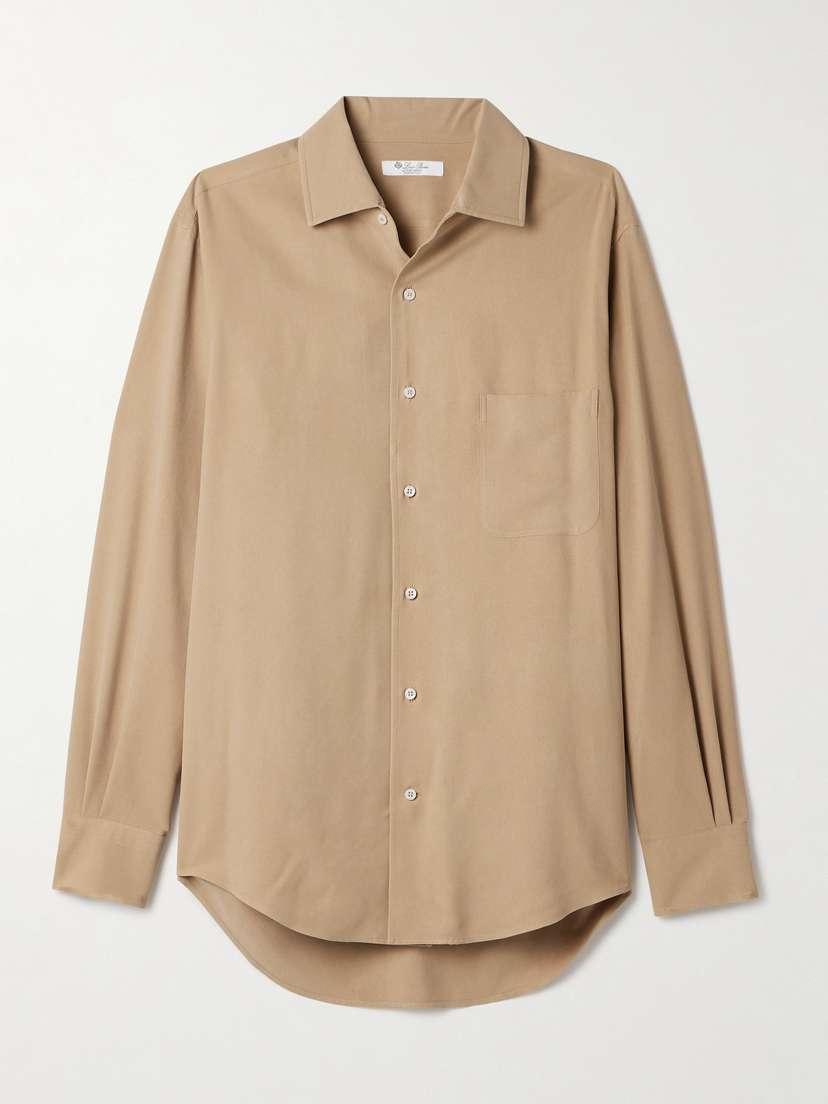 Loro Piana Andre Silk Shirt