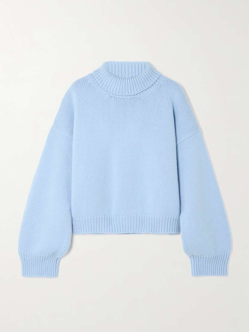 &Daughter Caragh Oversized Cropped Wool Sweater