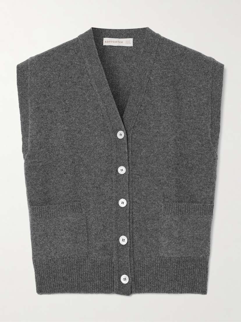 &Daughter Wexford Wool Vest