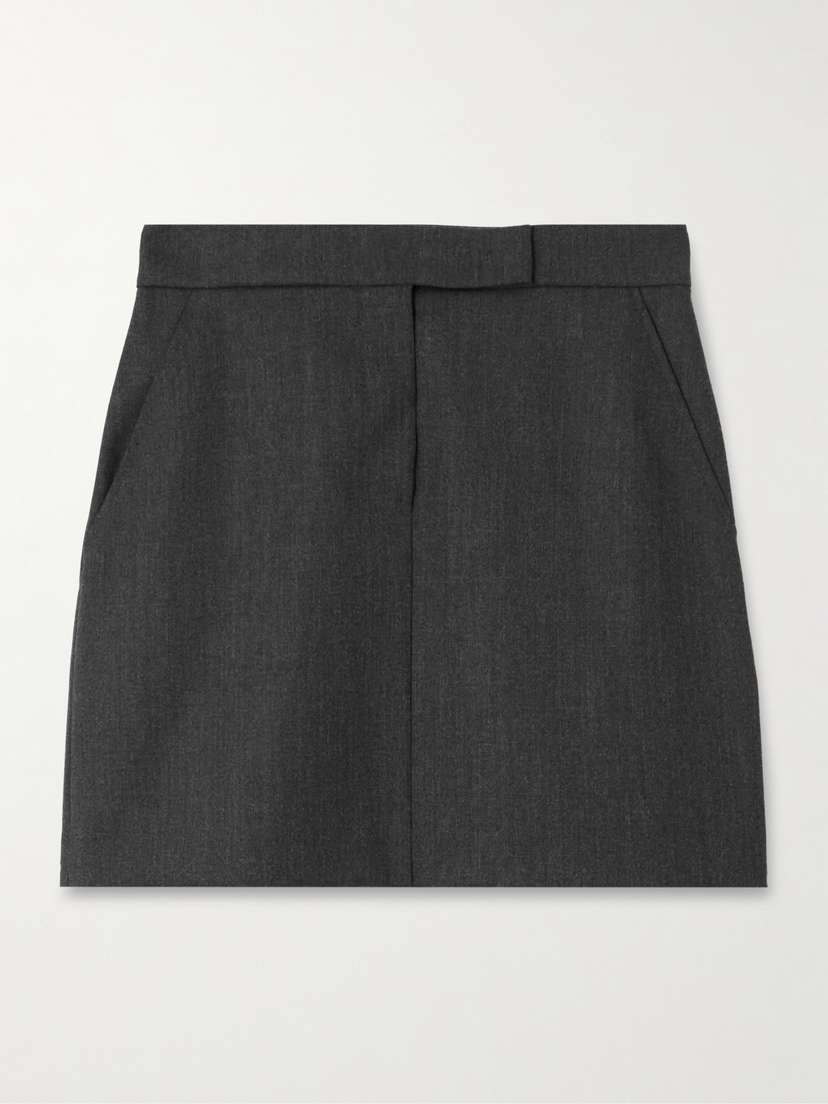 Max Mara Sondalo Wool-twill Mini Skirt