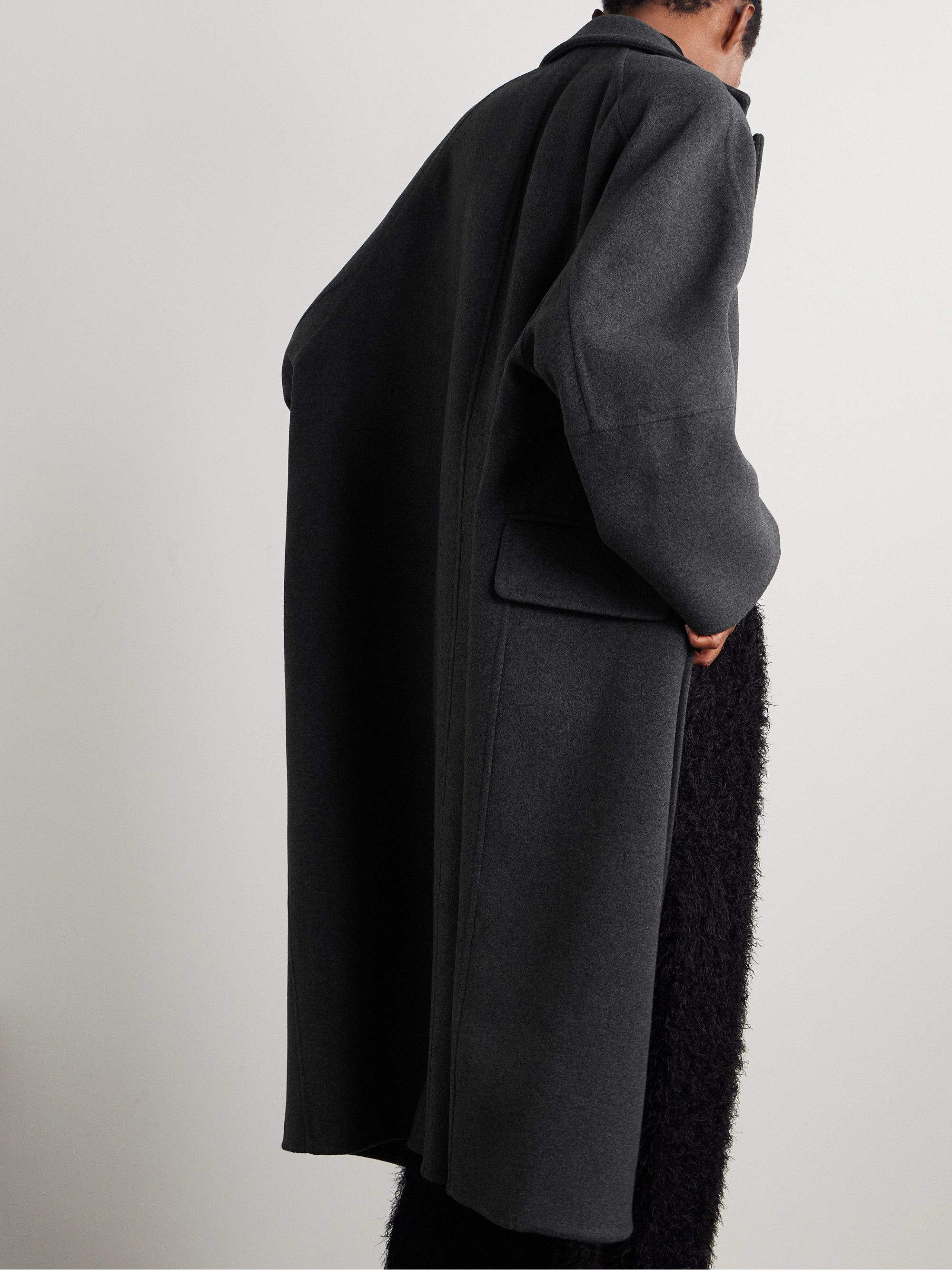 Max Mara Asburgo oversized wool and cashmere-blend coat