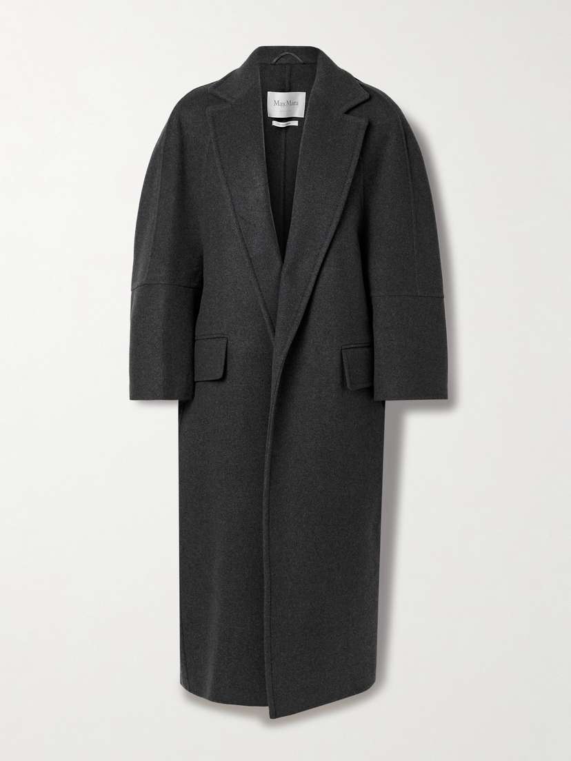 Max Mara Asburgo Oversized Wool And Cashmere-blend Coat