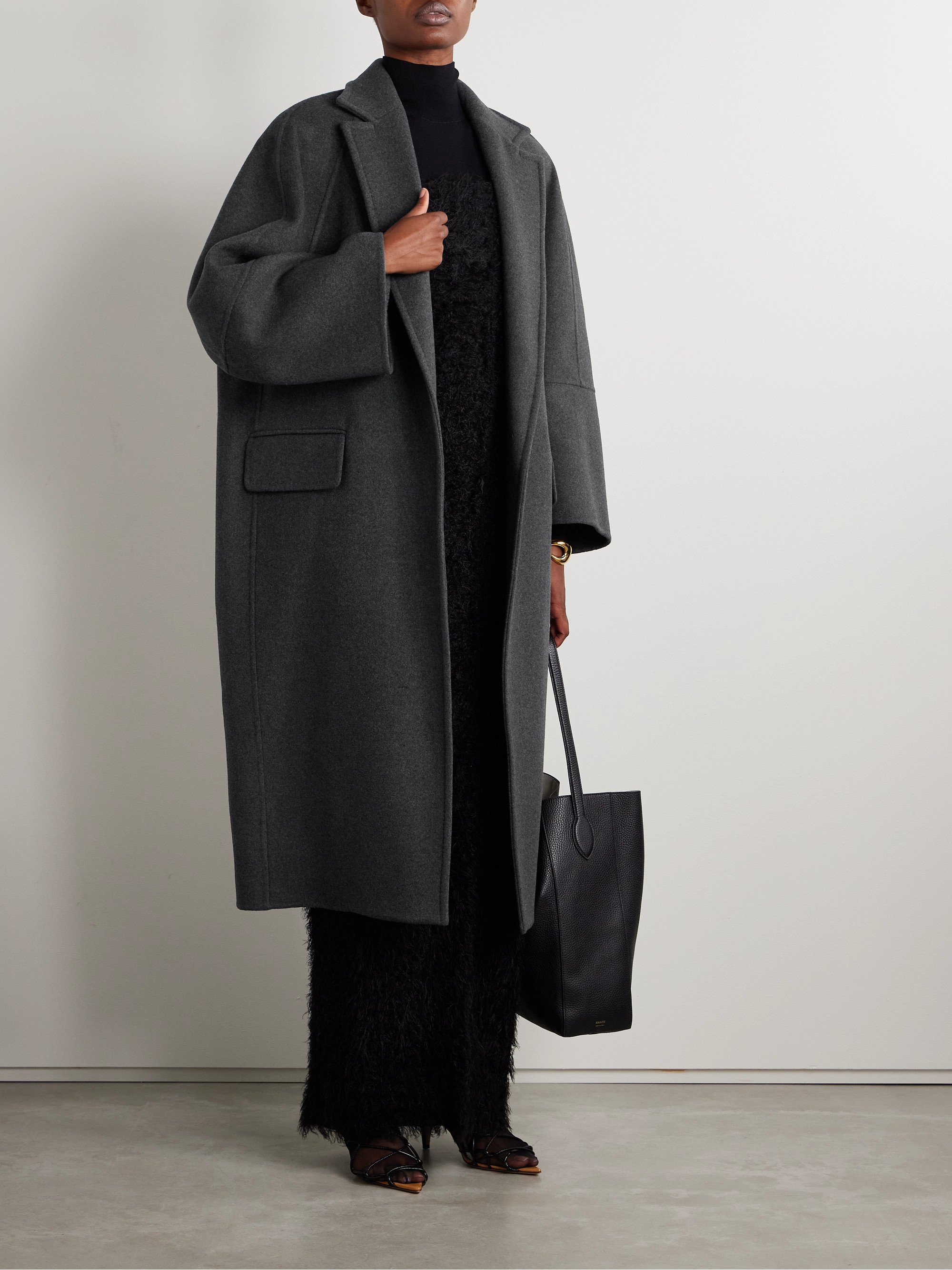 Max Mara Asburgo oversized wool and cashmere-blend coat