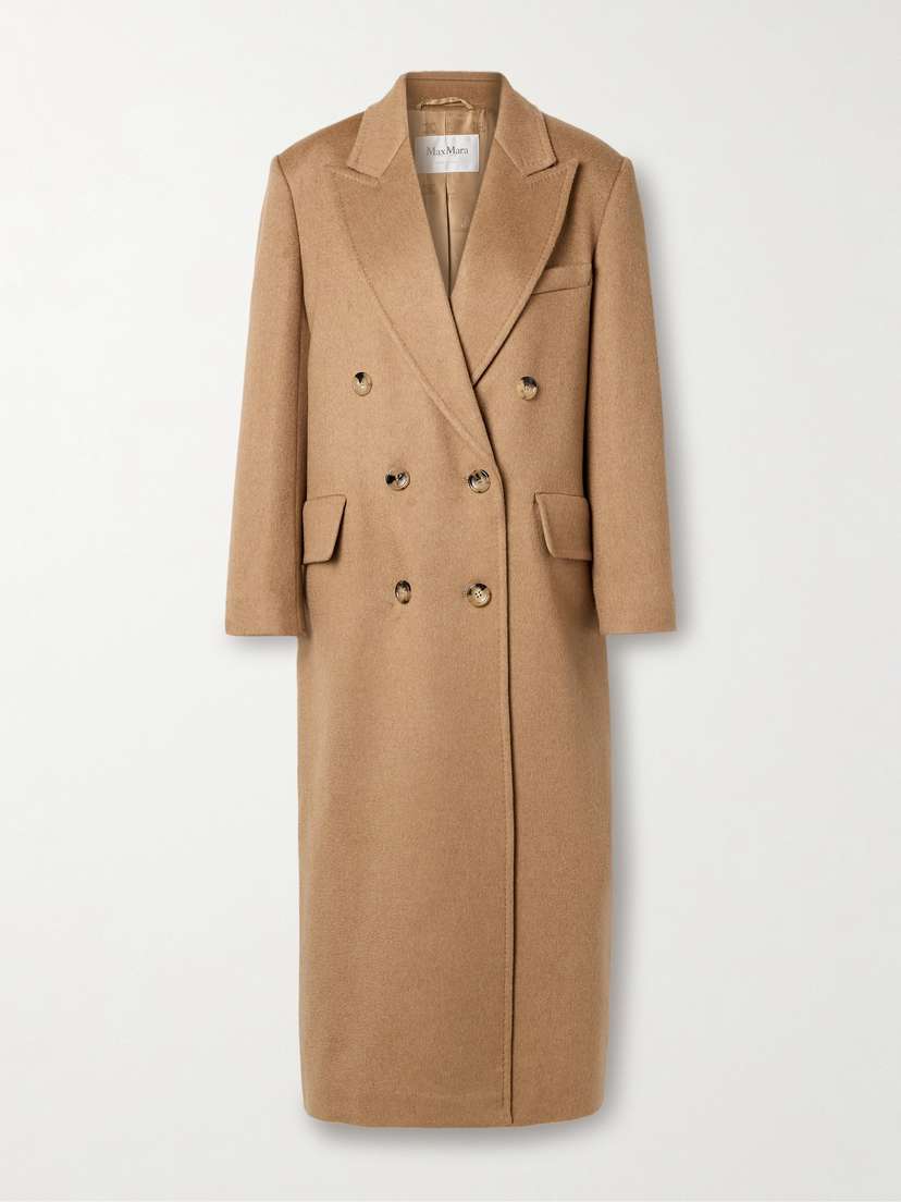 Max Mara Fungo Double-breasted Camel Hair Coat