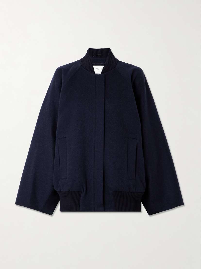 Max Mara Zenone Oversized Cashmere Coat