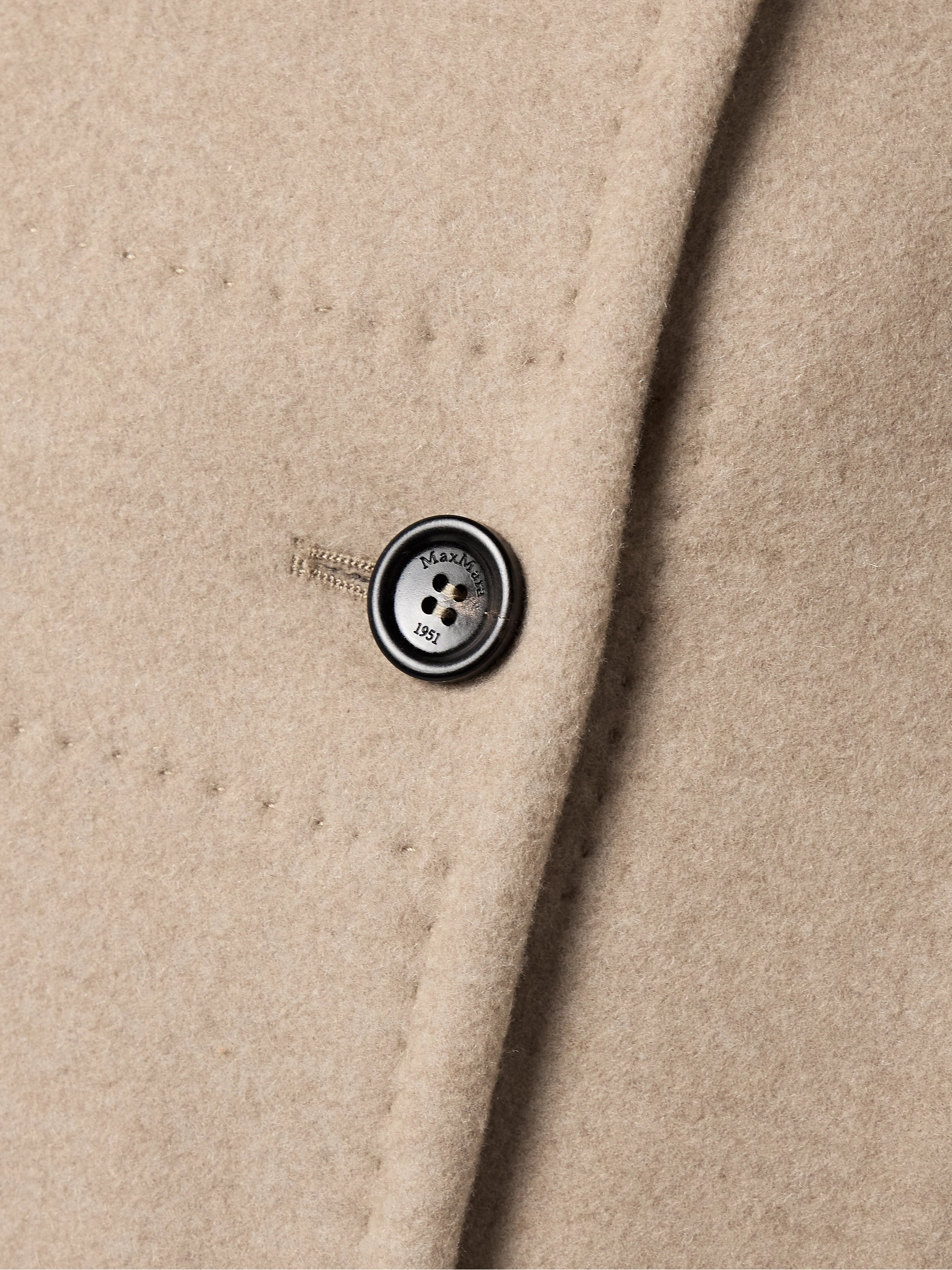 Max Mara Arturo double-breasted hooded wool and cashmere-blend coat