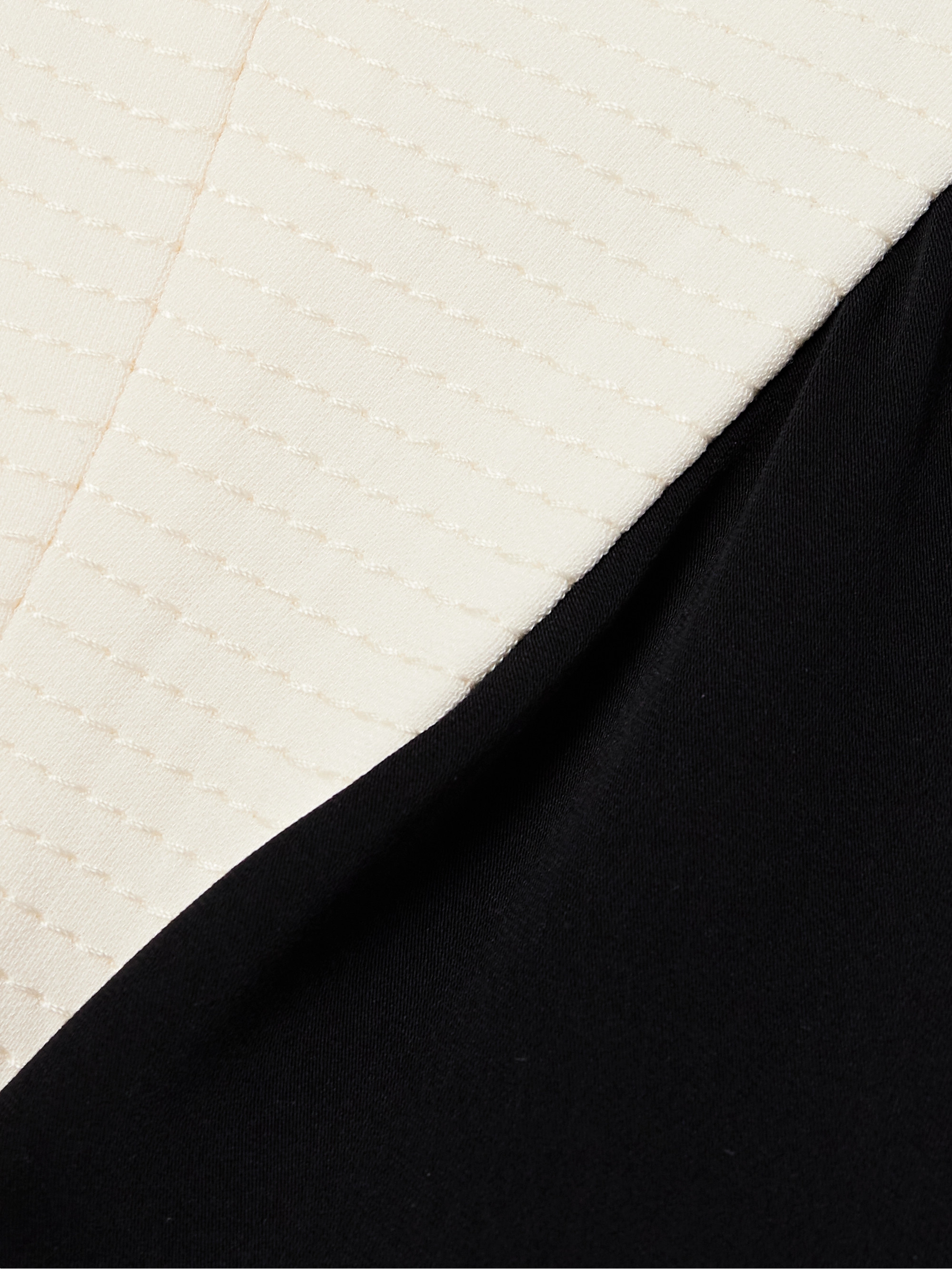 Johanna Ortiz Nomadic Tales bow-detailed taffeta-trimmed crepe halterneck midi dress thumbnail