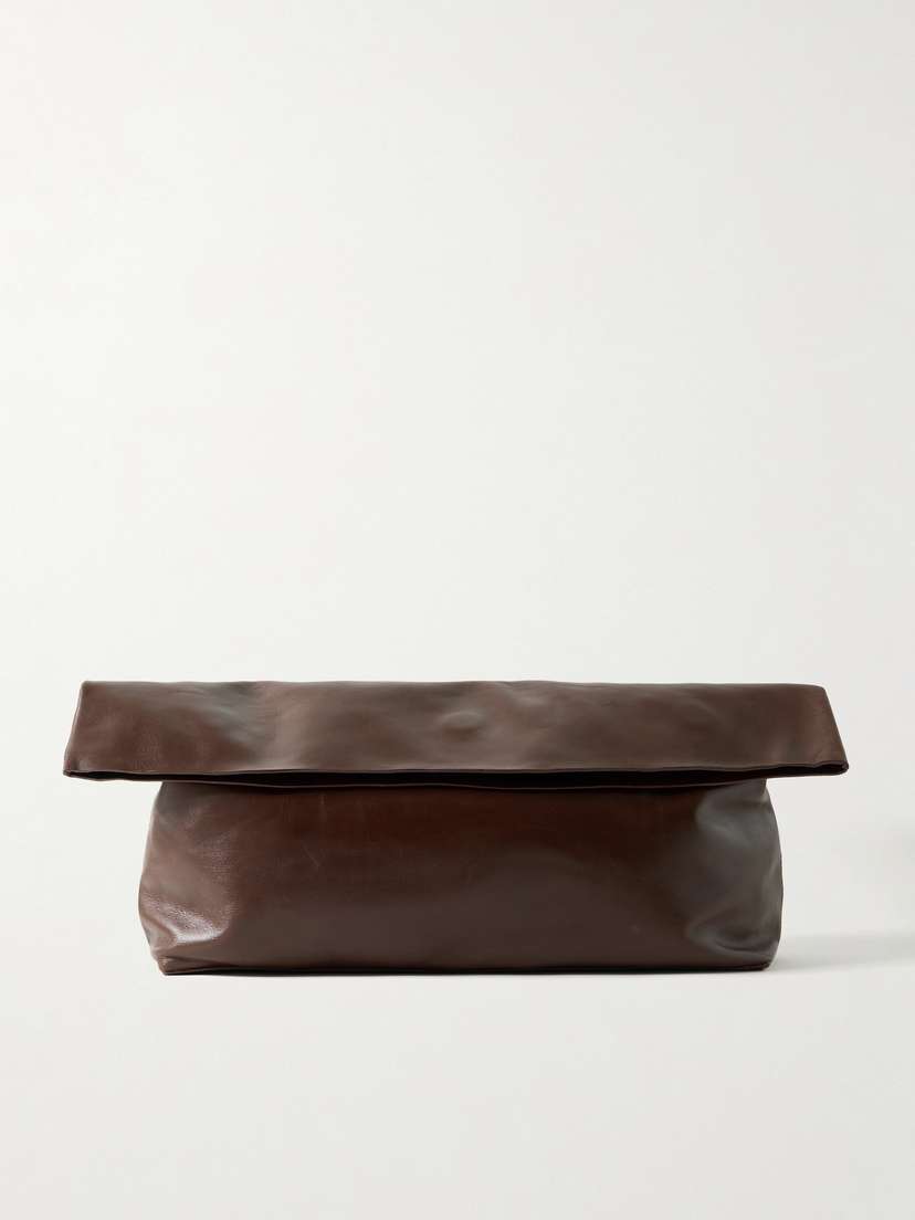 Johanna Ortiz Sultan Of Swing Maxi Leather Clutch