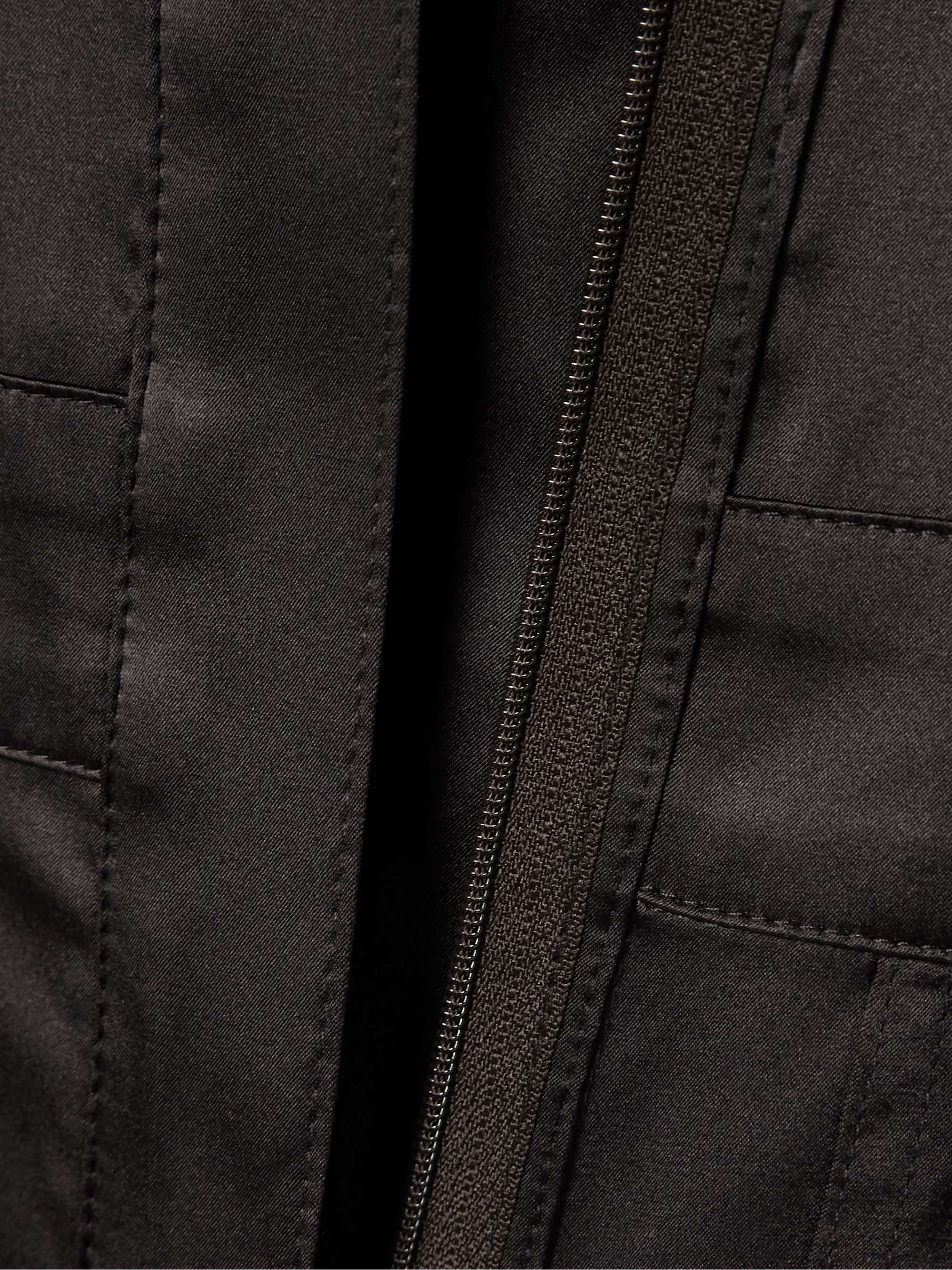 RIVET UTILITY + NET SUSTAIN Powerhouse herringbone linen and cotton-blend jumpsuit