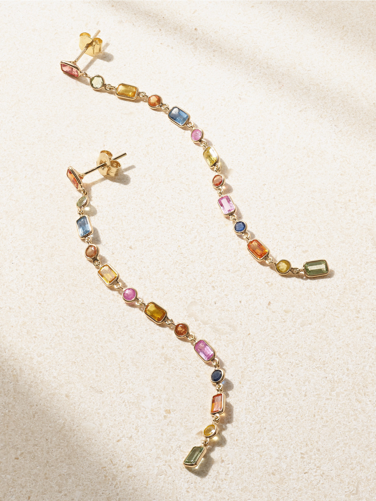 JIA JIA - 14-karat Gold Sapphire Earrings - Multi