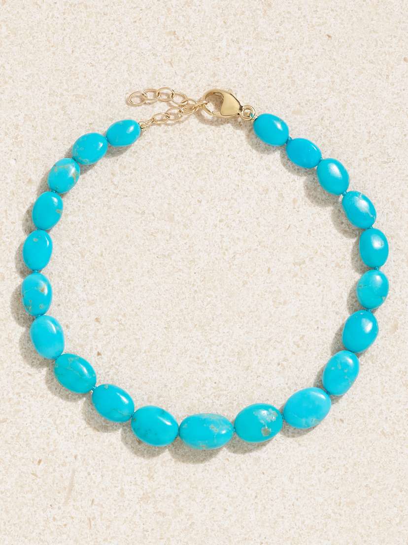 JIA JIA Gold Turquoise Bracelet