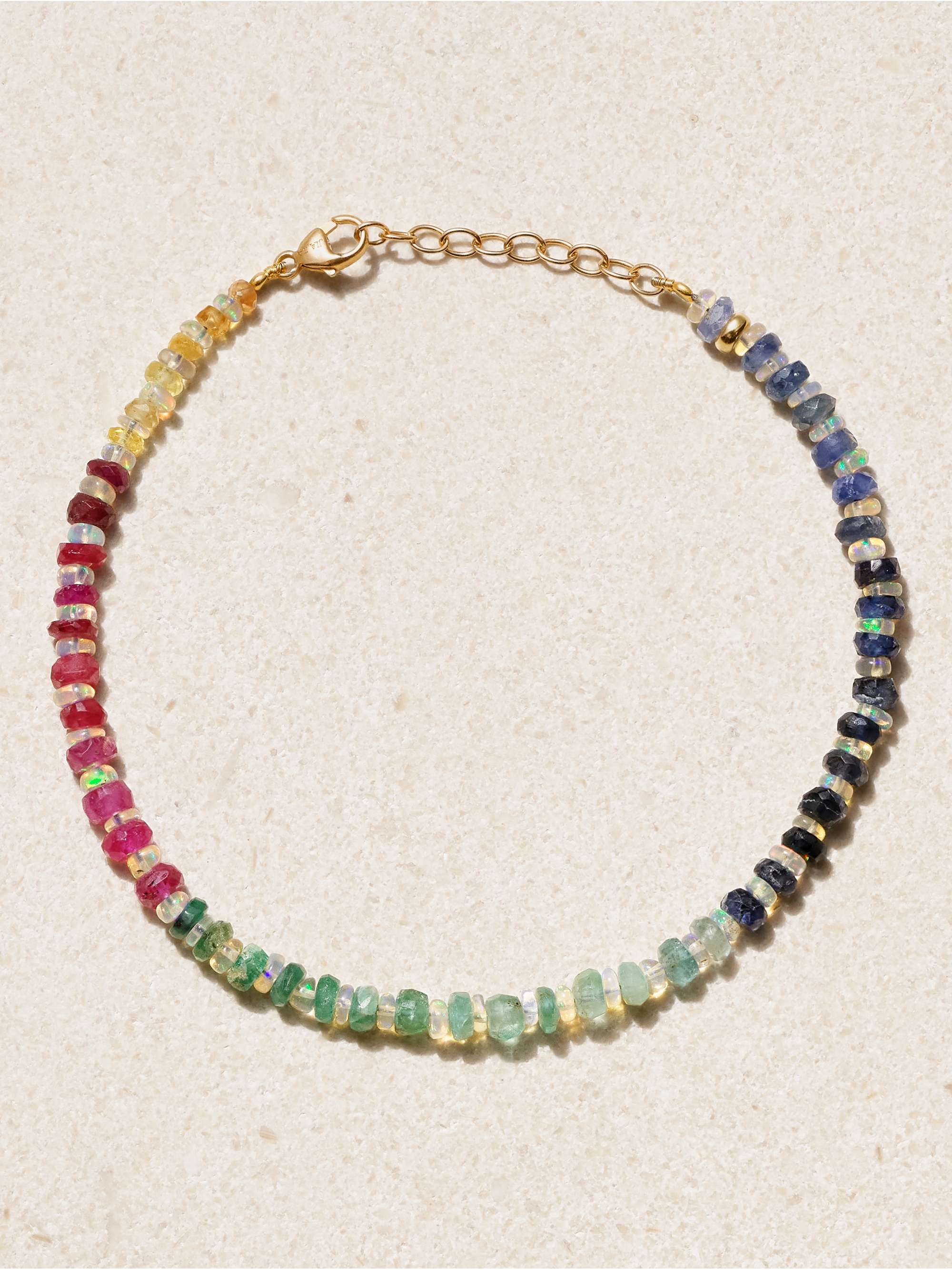 JIA JIA Gold sapphire and opal bracelet NET A PORTER