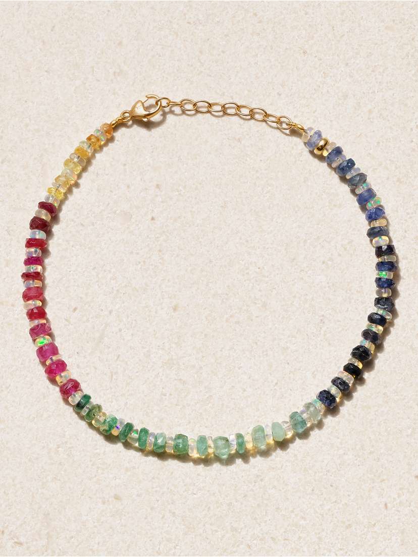 JIA JIA Gold, Sapphire And Opal Bracelet