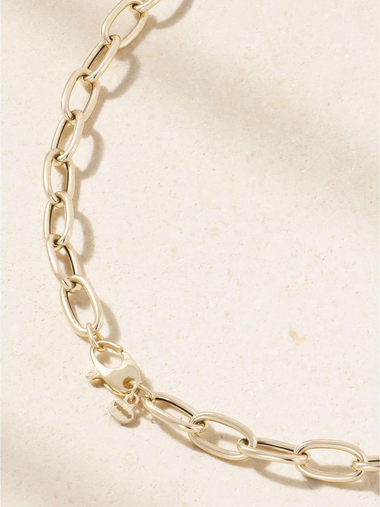 Jia Jia Jumbo 14-karat Gold, Quartz And Diamond Necklace In Neutrals