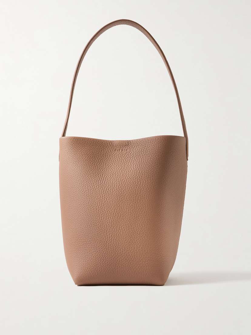 The Row N/s Park Small Textured-leather Tote