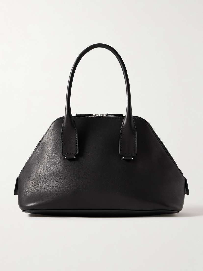 The Row Devon Medium Leather Tote