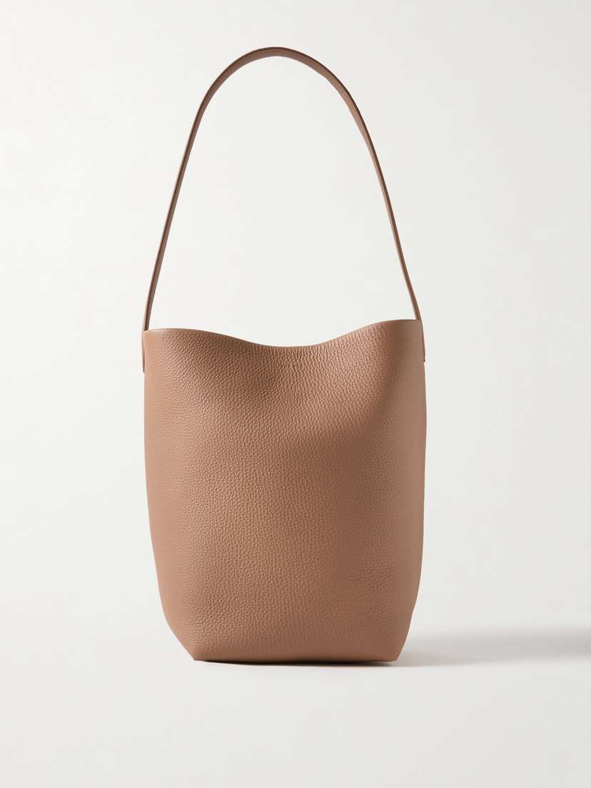 The Row N/s Park Medium Textured-leather Tote