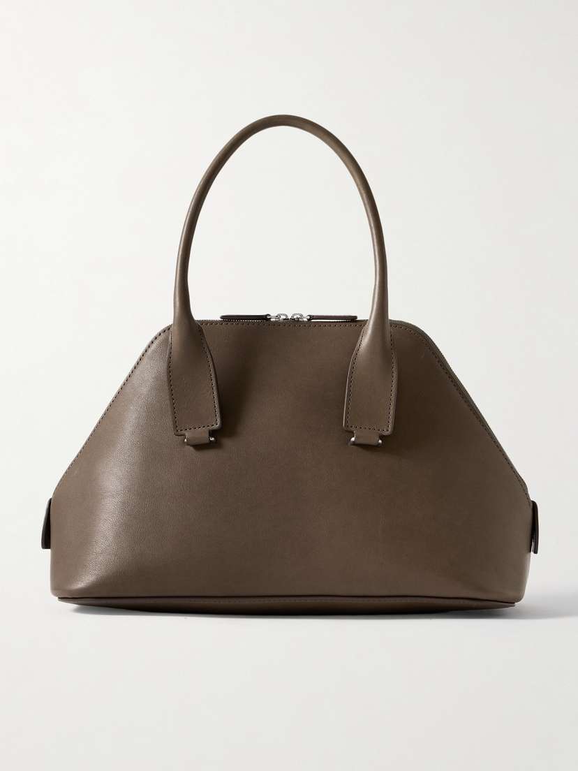 The Row Devon Medium Leather Tote