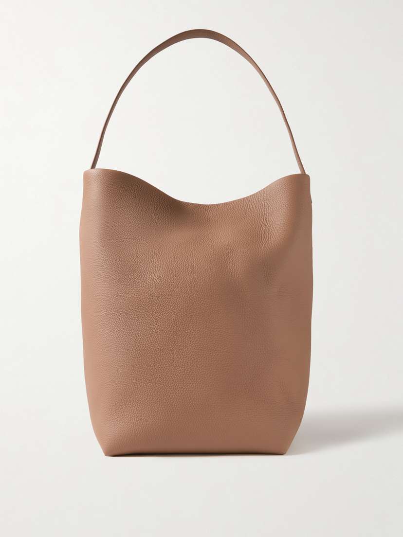 The Row N/s Park Large Textured-leather Tote