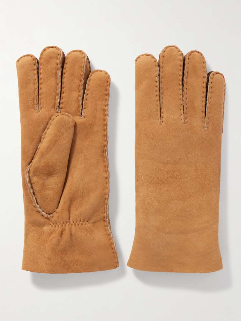 Agnelle Denise Shearling Gloves