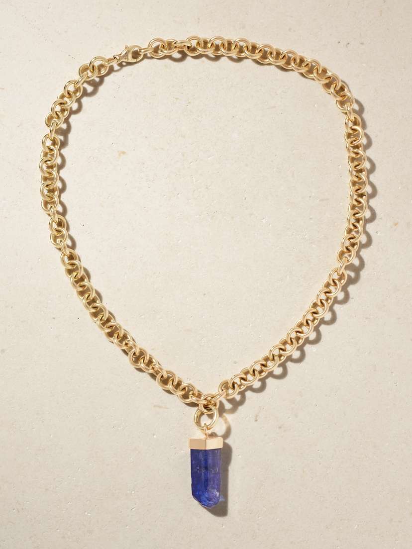 JIA JIA 14-karat Gold Tanzanite Necklace