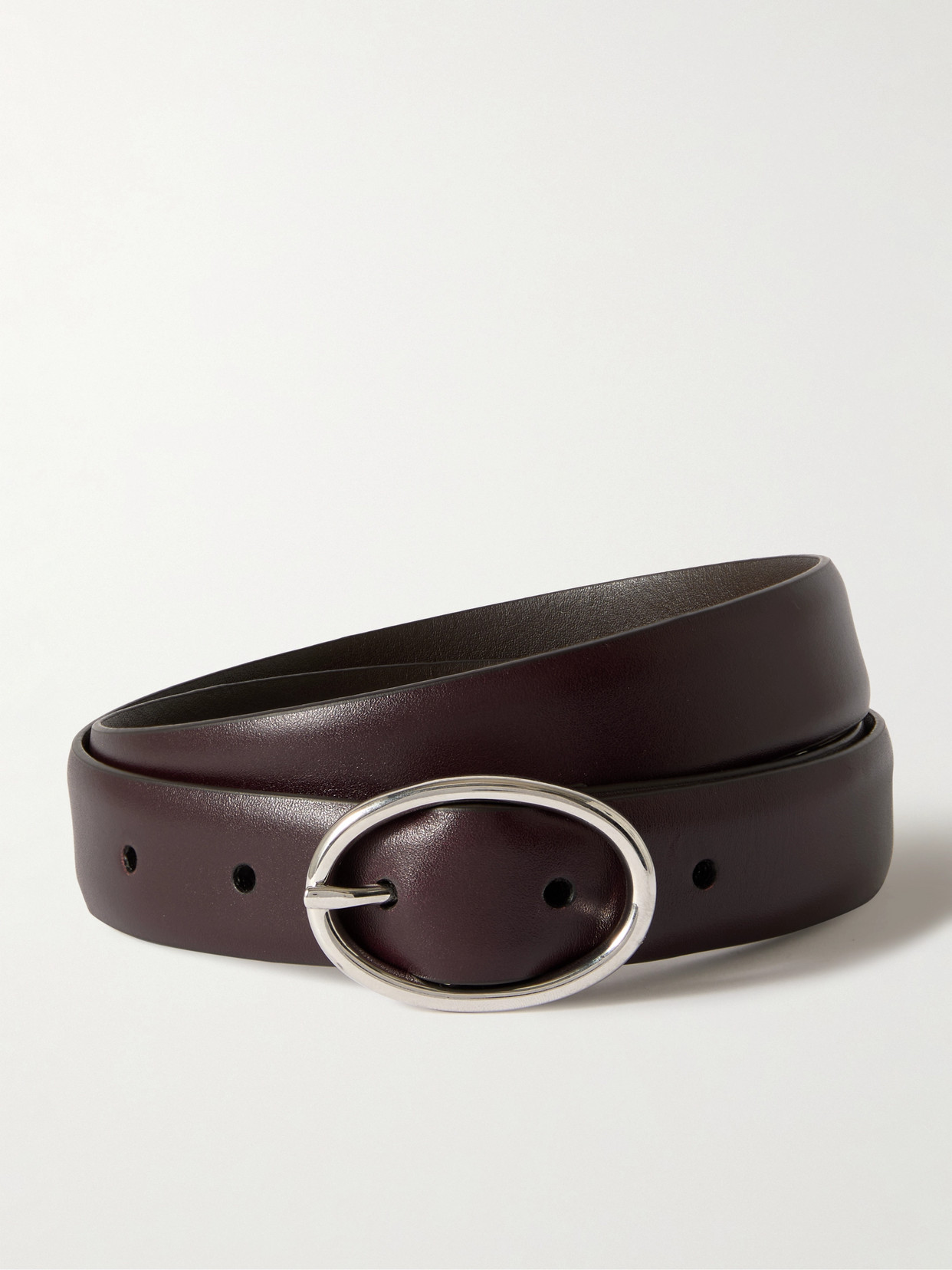 Anderson's Leather Belt In Brown