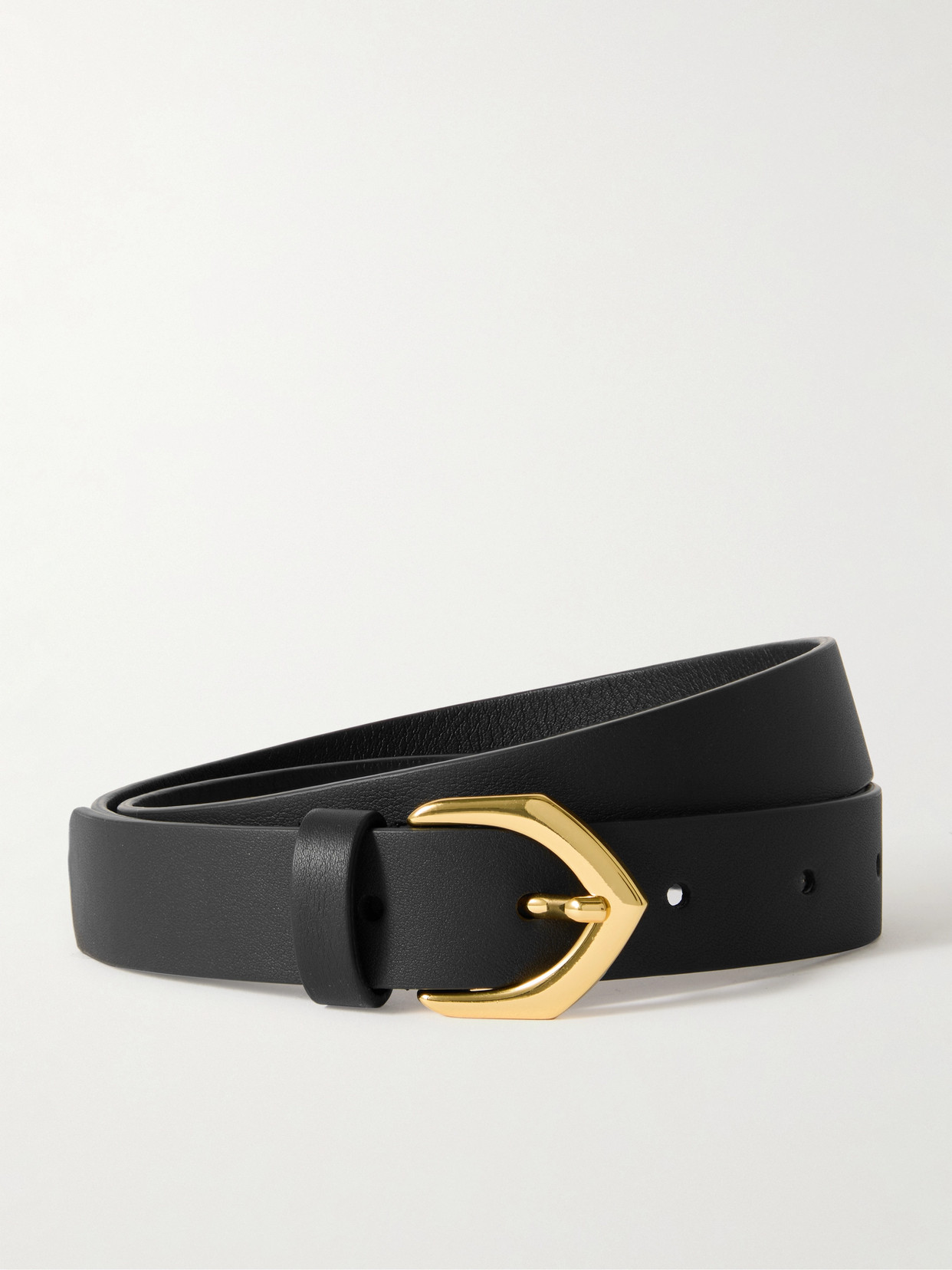 Anderson's Leather Belt In Black
