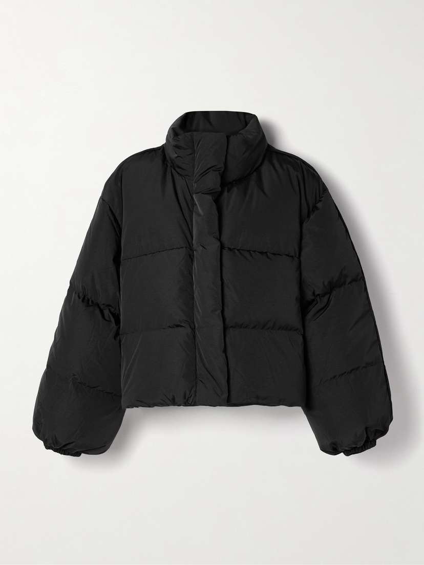 Acne Studios Cropped Quilted Shell Down Jacket