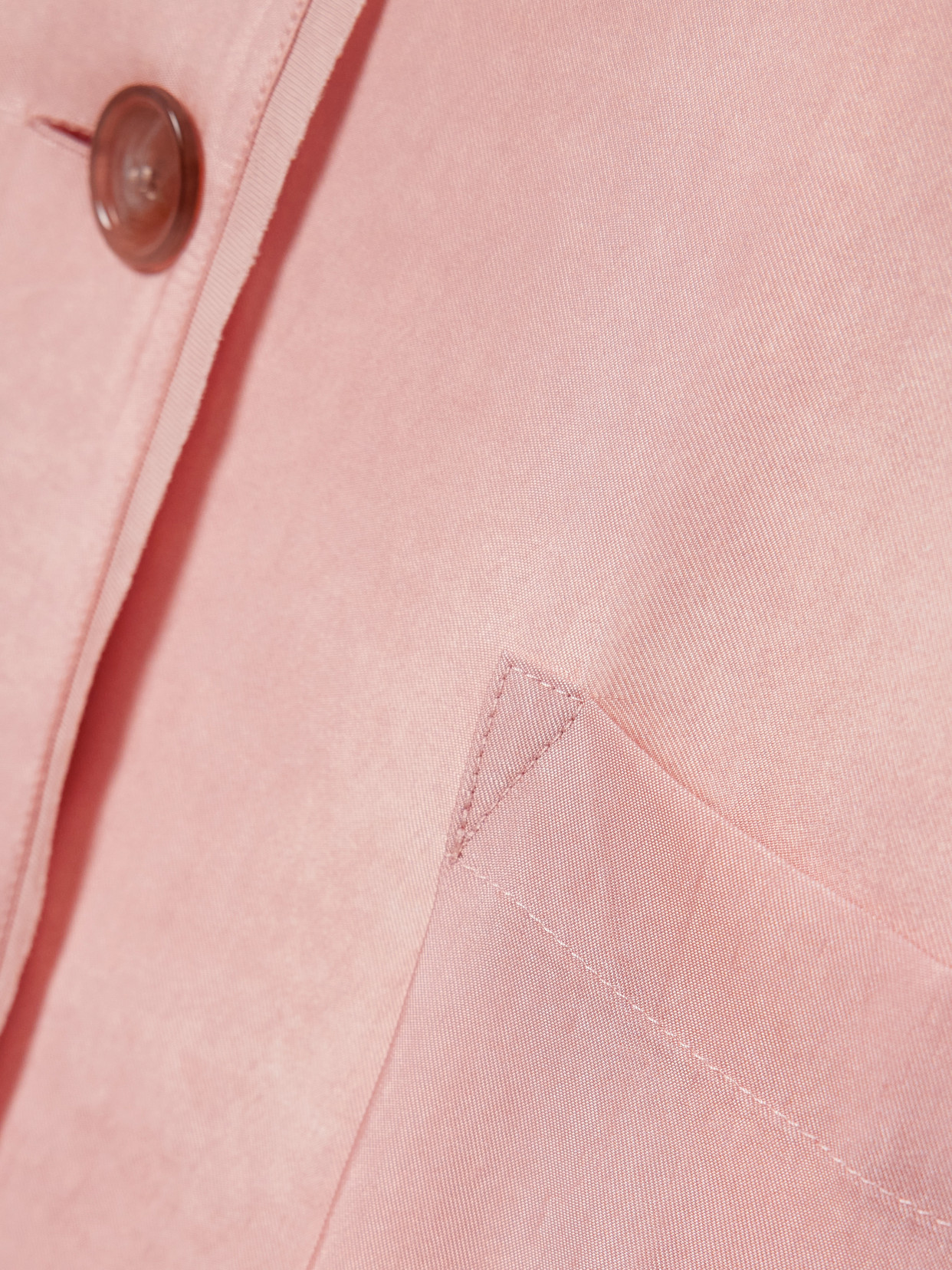 Acne Studios Oversized Satin-twill Blazer In Pink
