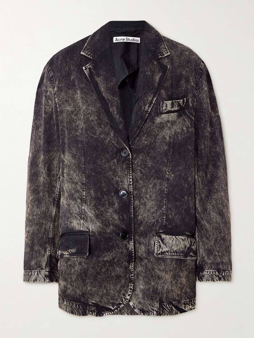 Acne Studios Distressed Twill Blazer