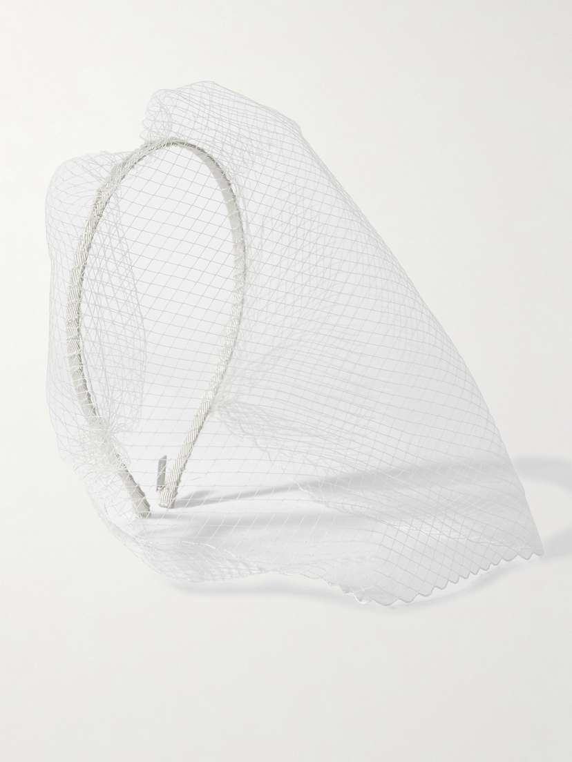 Gigi Burris Clemence Fishnet Veil