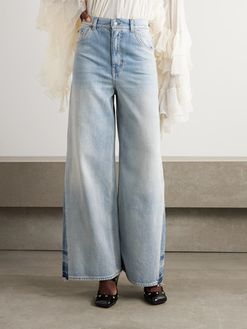 Chloé High-rise wide-leg jeans