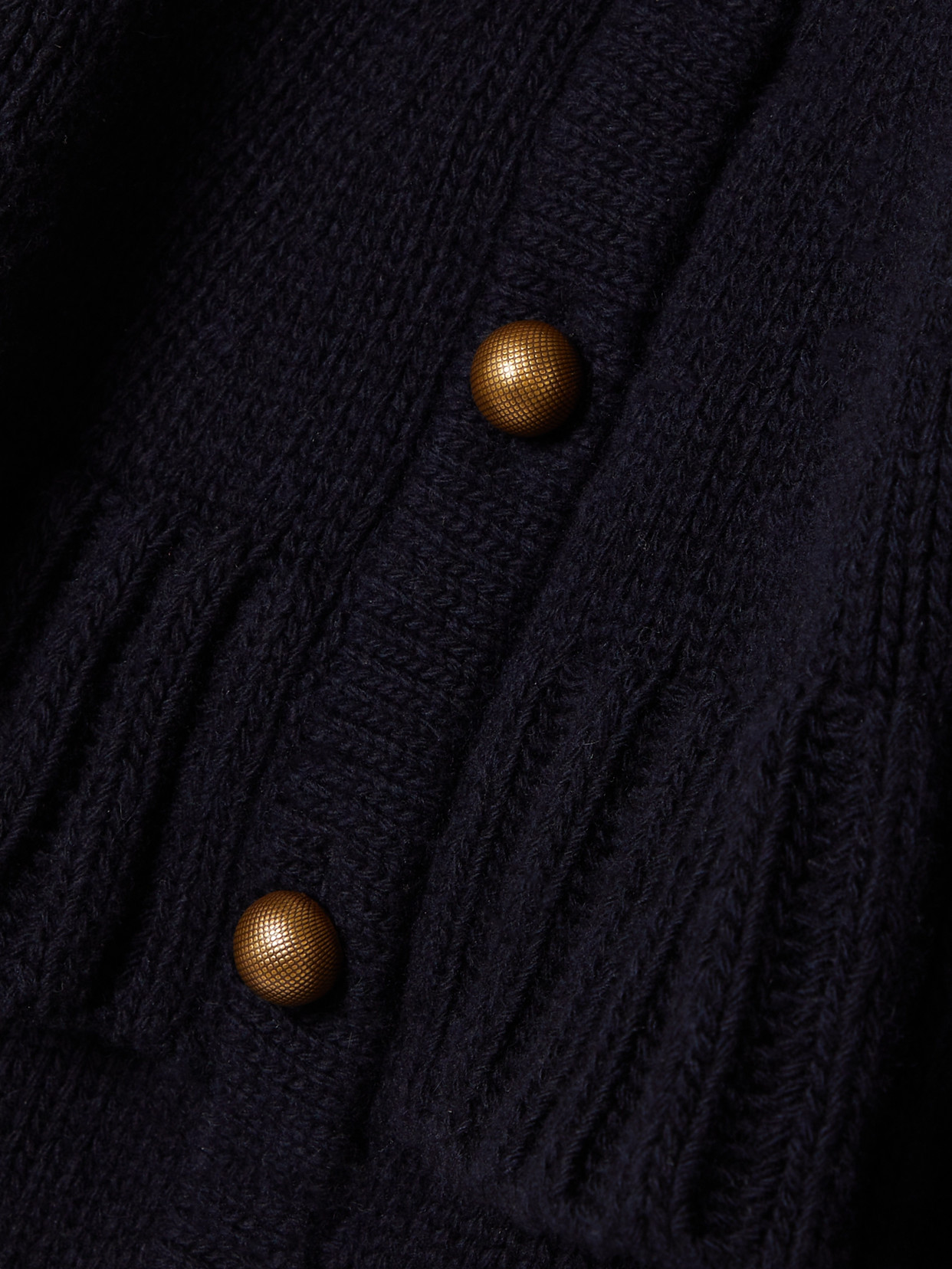 Shop Chloé Cape-effect Wool And Cashmere-blend Cardigan In Blue