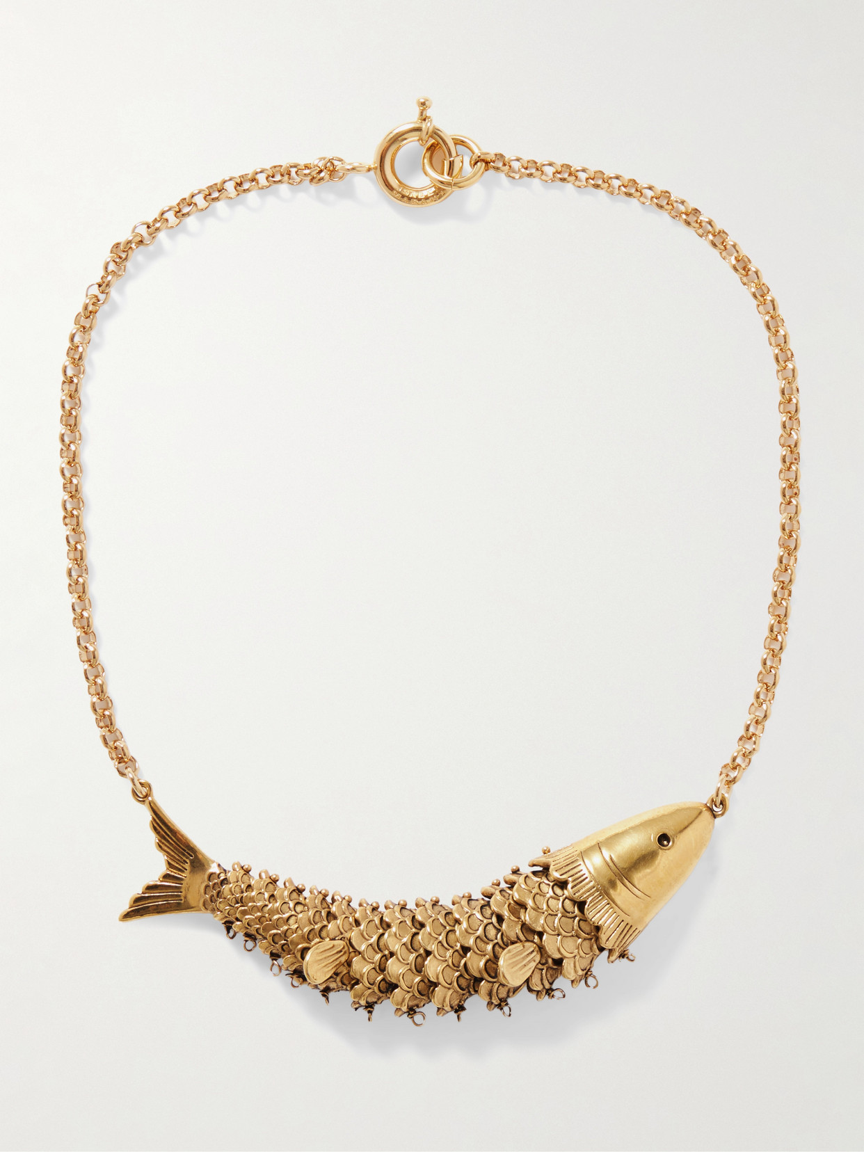 Isabel Marant River Gold-tone Necklace