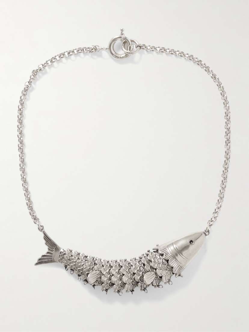 Isabel Marant River Silver-tone Necklace