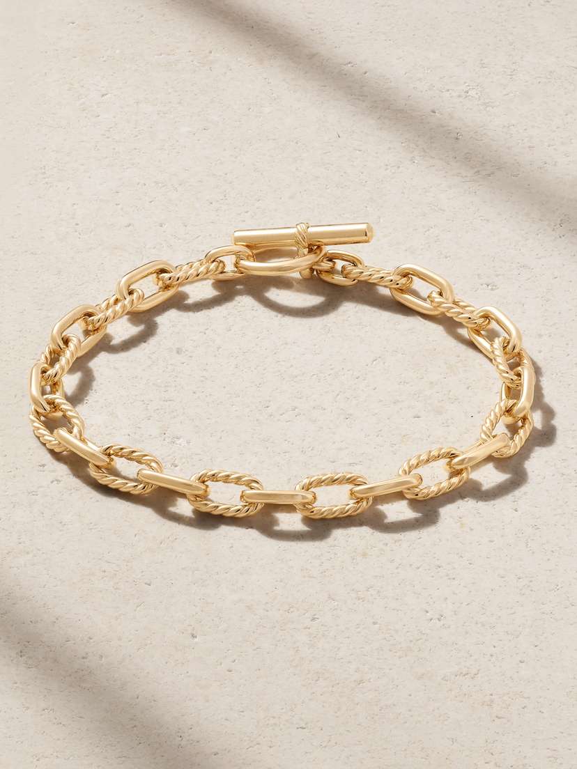 David Yurman Dy Madison® 18-karat Gold Bracelet
