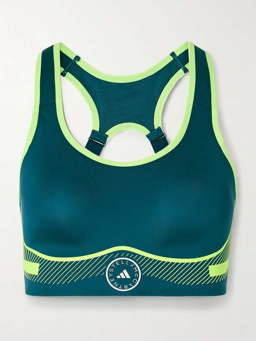 adidas by Stella McCartney Truepace Stretch-recycled Sports Bra