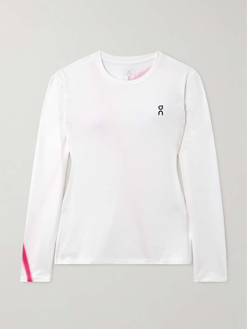 ON Court Printed Stretch Recycled T-shirt - xx large