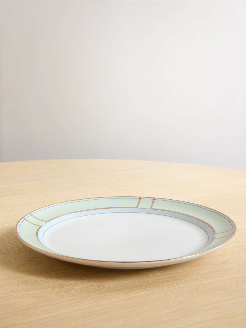 GINORI 1735 Gold-plated Porcelain Plate